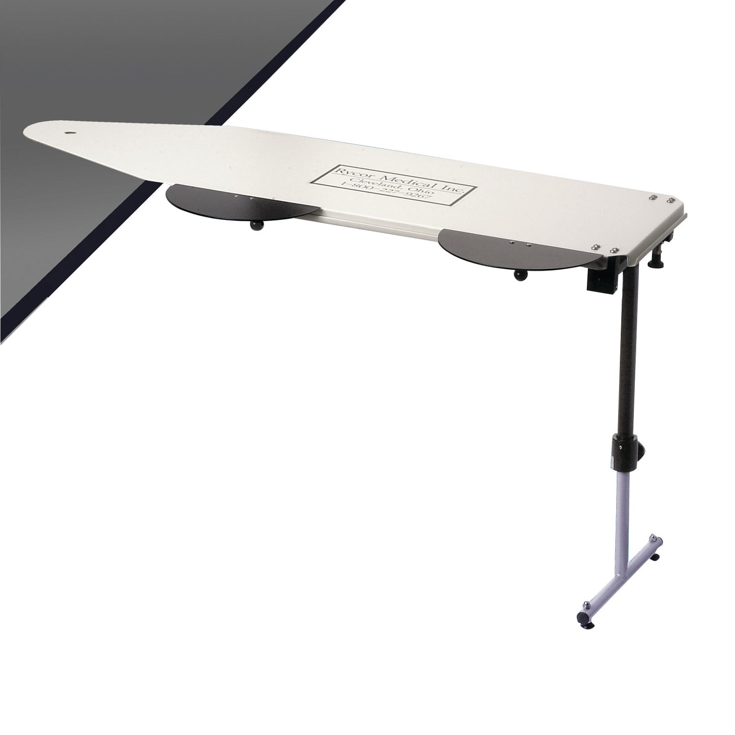 Rycor Specialist Series Carbon Fiber Ultralight Hand Table Model 2100 with Under-Pad Mount