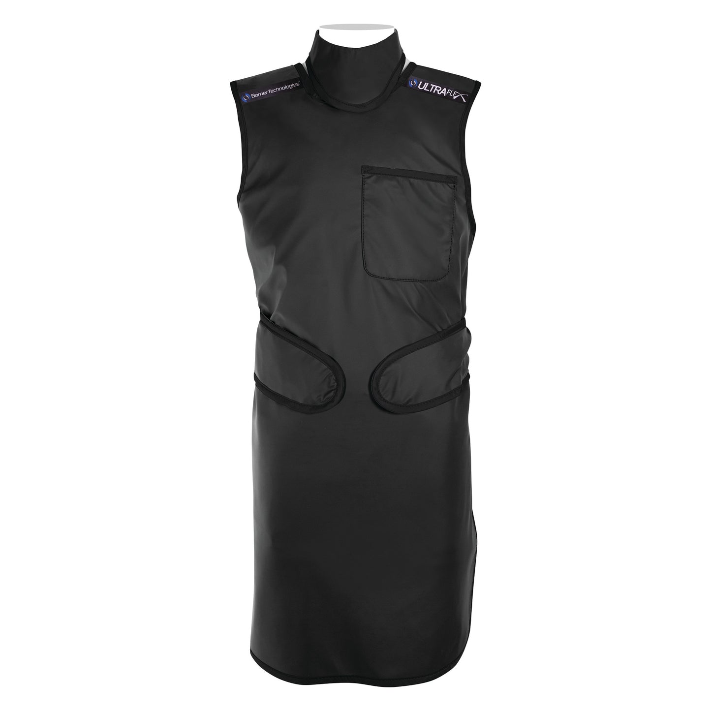 UltraFlex Frontal Lead-Free Apron, Black, X-Large