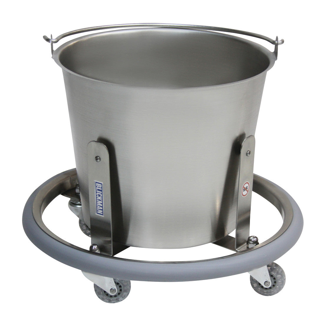 Blickman Stainless Steel Lenox Kickbucket with Pail