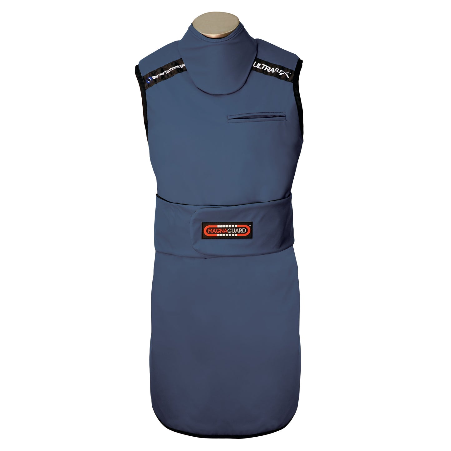 MagnaGuard Frontal Lead-Free Apron, Blue, Medium