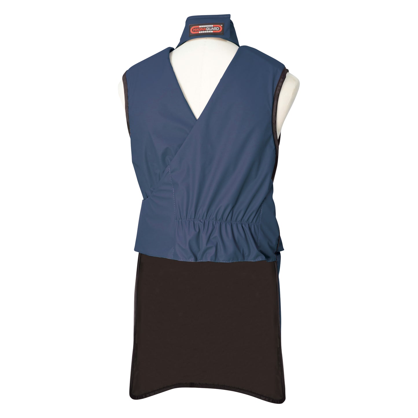 MagnaGuard Frontal Lead-Free Apron, Blue, Medium