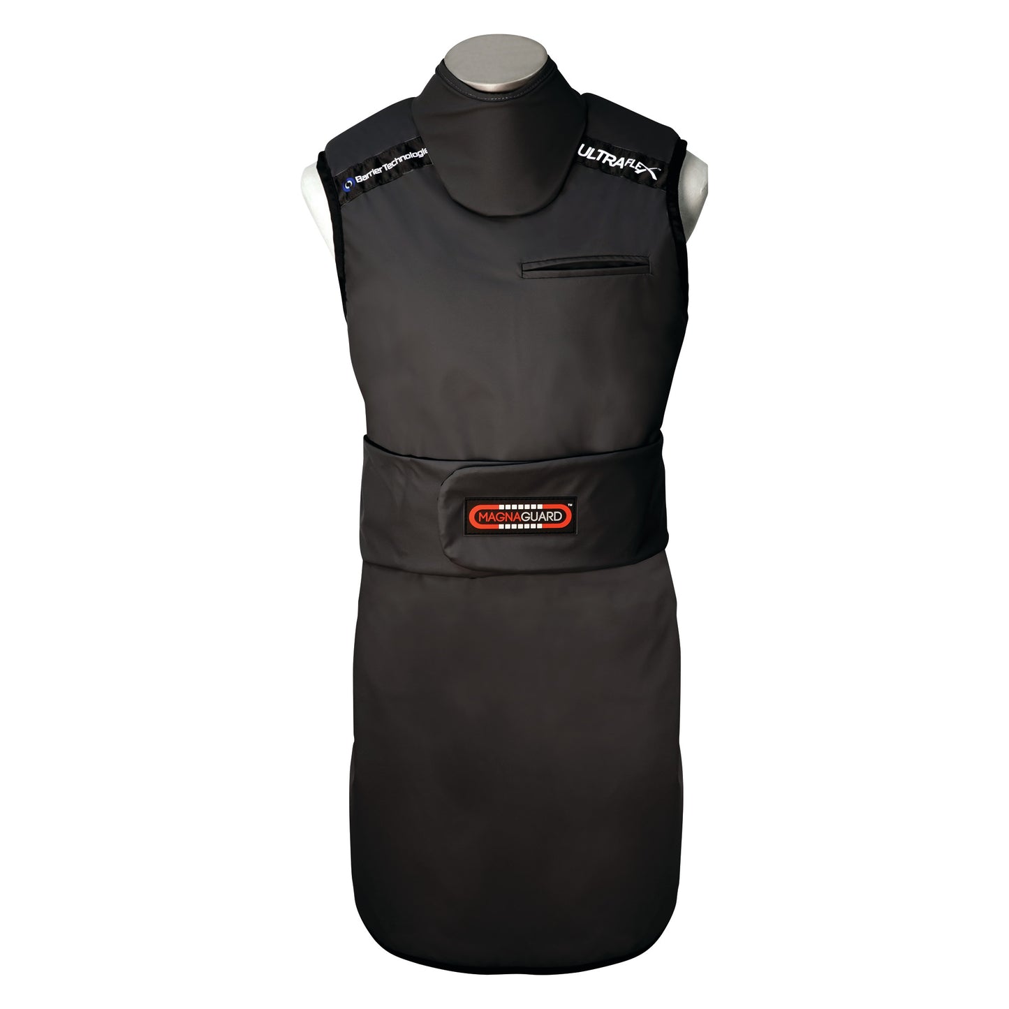 MagnaGuard Frontal Lead-Free Apron, Black, X-Large