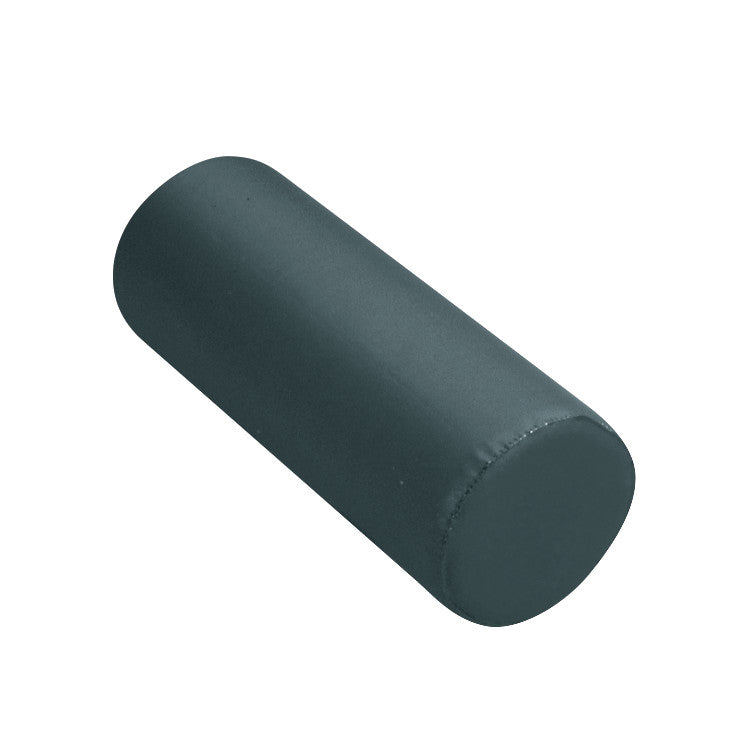 A dark green cylindrical cushion called the AliMed Positioning Roll, used for patient positioning and support in a medical setting.