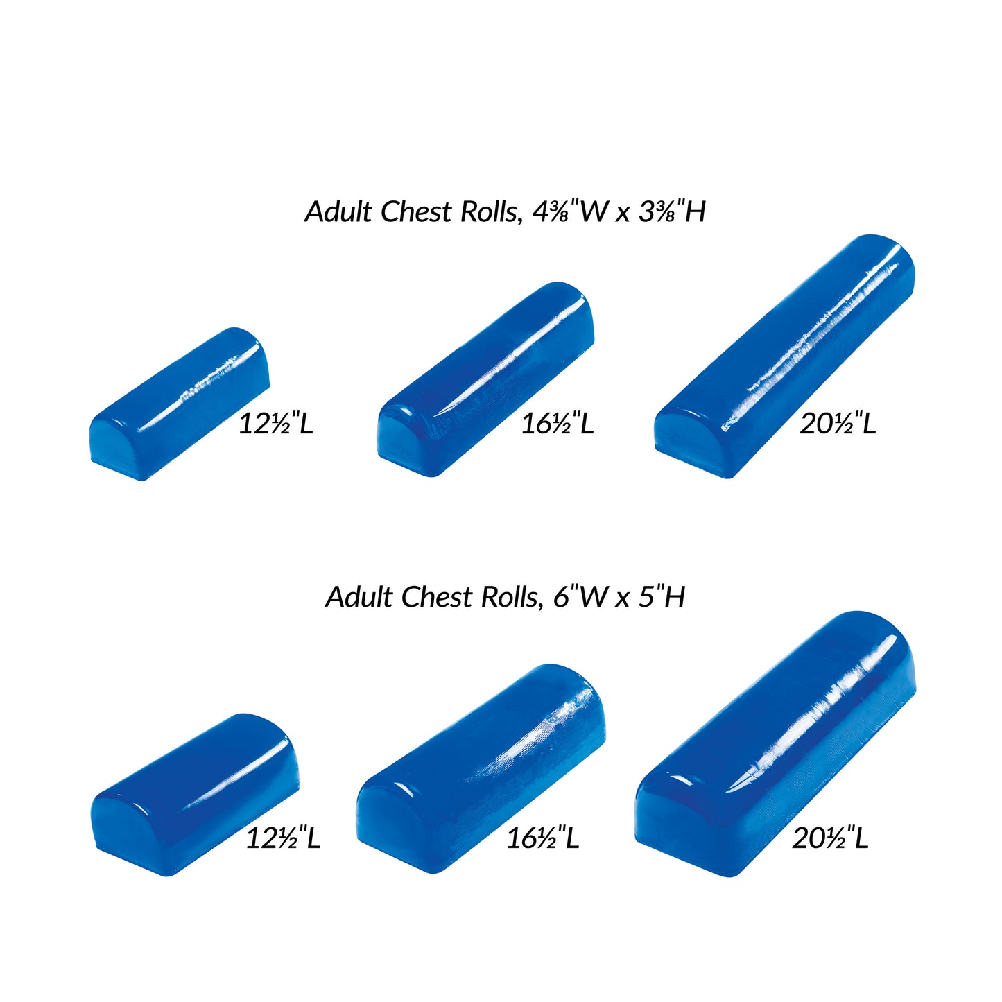 AliMed® AliBlue™ Gel Chest Roll