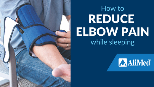 How to reduce elbow pain while sleeping