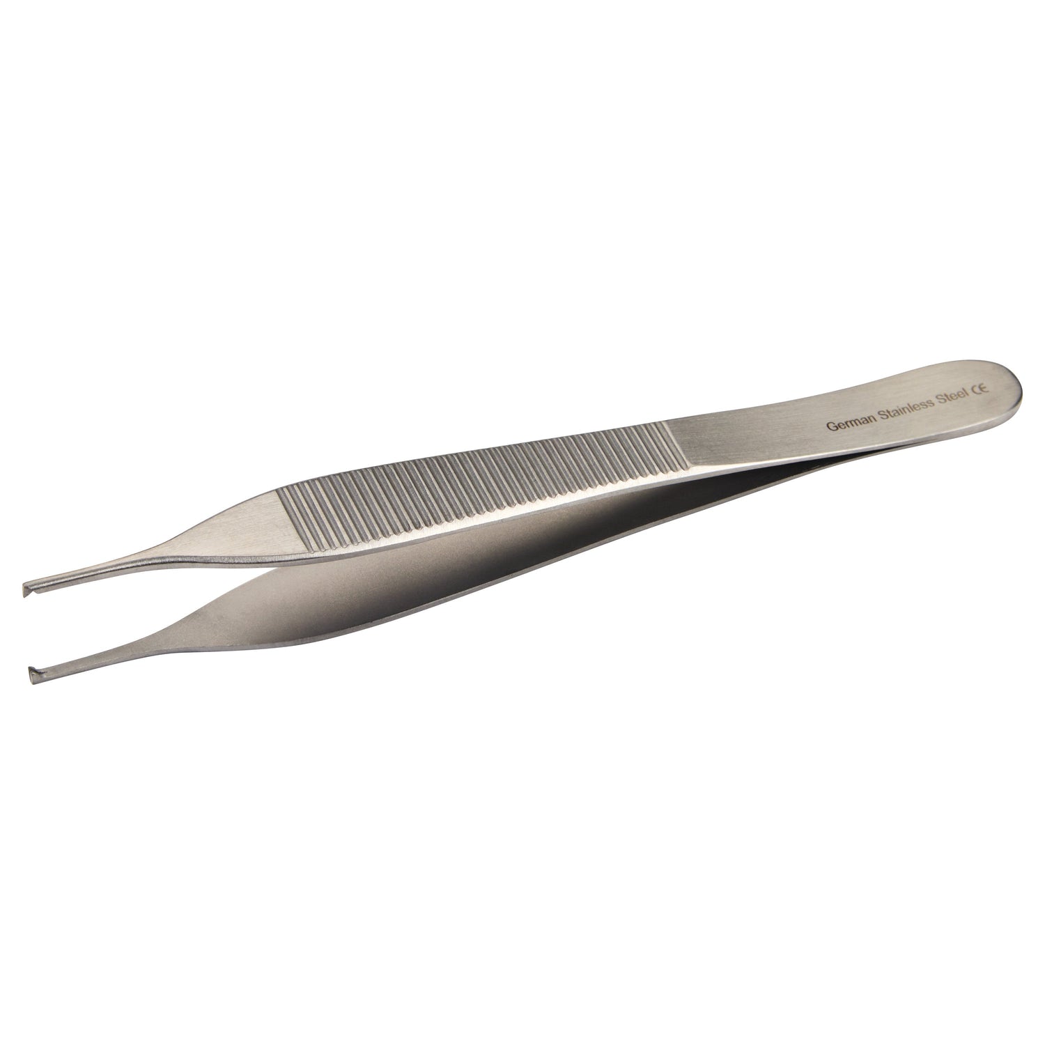Stainless steel tissue forceps representing a category of forceps