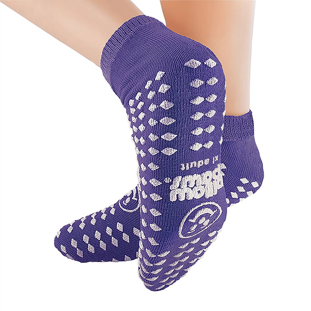 An image of slip prevention socks representing an Injury Prevention category