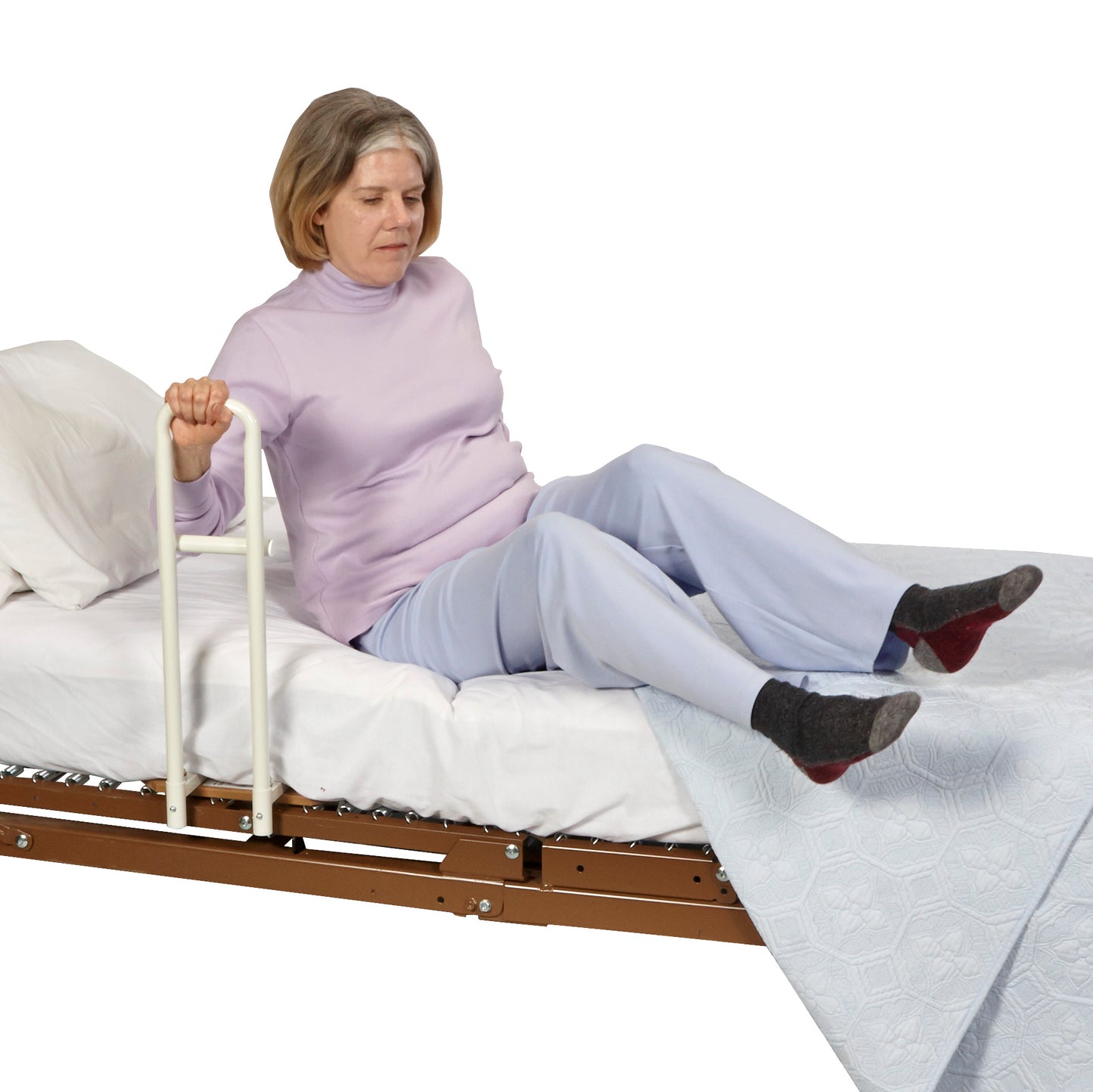 Transfer Handle® Hospital Model for Pan-Style Beds