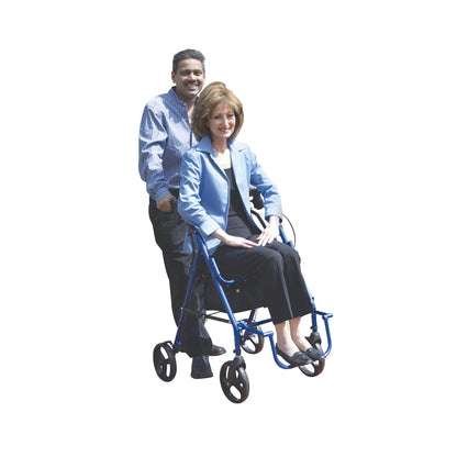Drive Medical The Duet Transport Chair and Rollator