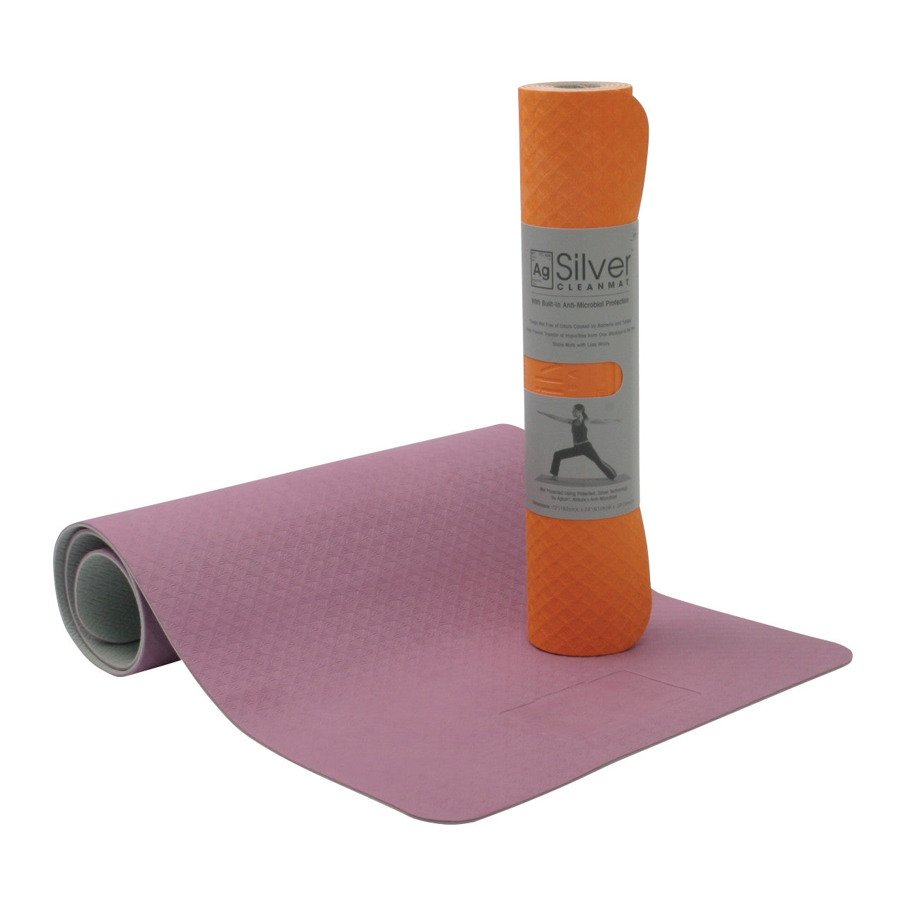 AgSilver™ CleanMat Yoga/Exercise Mat