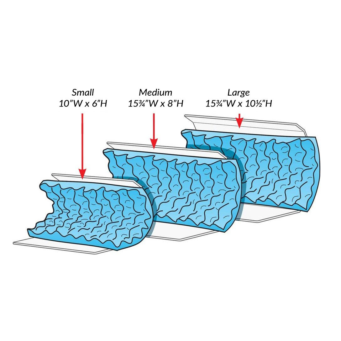 AliMed® Curved Toboggan and Single-Use Liner Kit