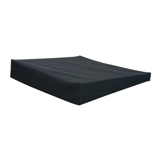 Basic Wedge Wheelchair Cushion, 18"W x 16"D, Polyknit Cover
