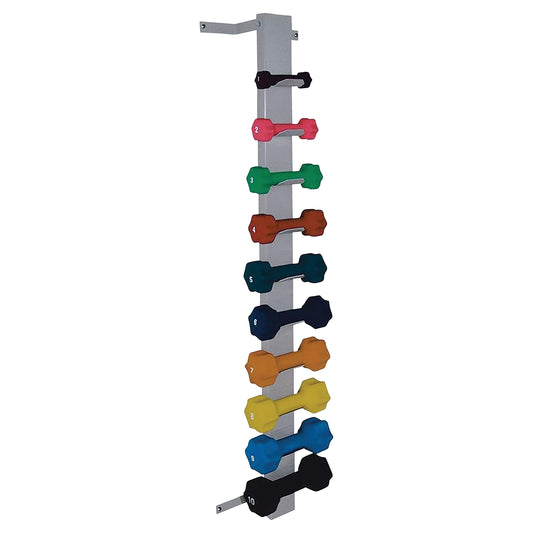 Wall-Mounted Dumbbell Rack