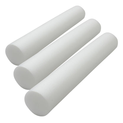 Foam Roller, Full Round, 6"W x 36"L x 6"H, 3/Case