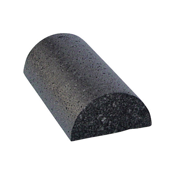 Hi-Density Roller, Half Round, 6"W x 12"L x 3"H