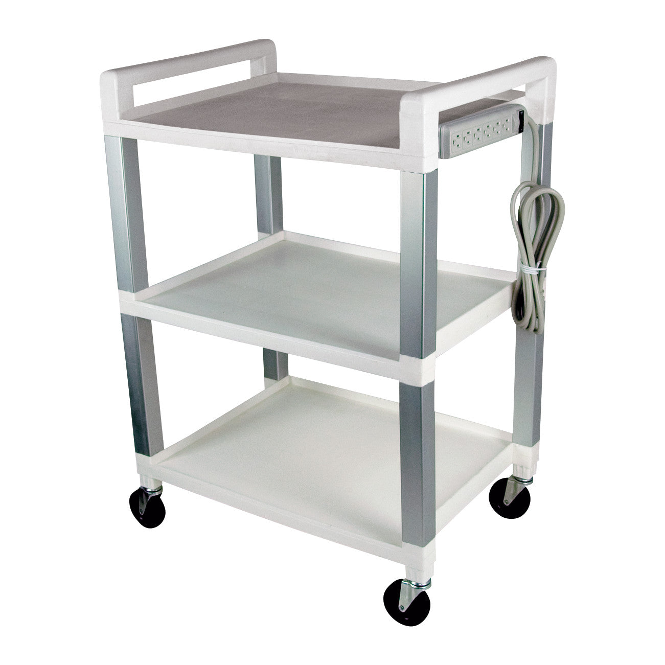 Electrotherapy Cart with Power, White