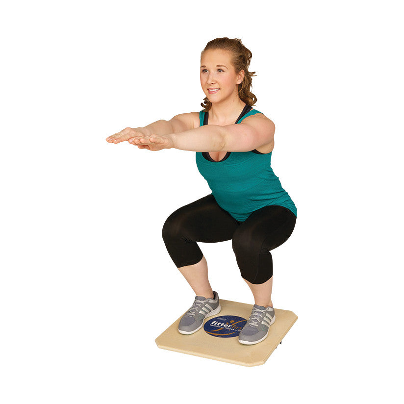 Professional Balance Board, Rocker, Square, 20"W