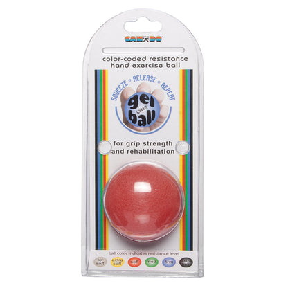 Gel Squeeze Ball, Red, Light