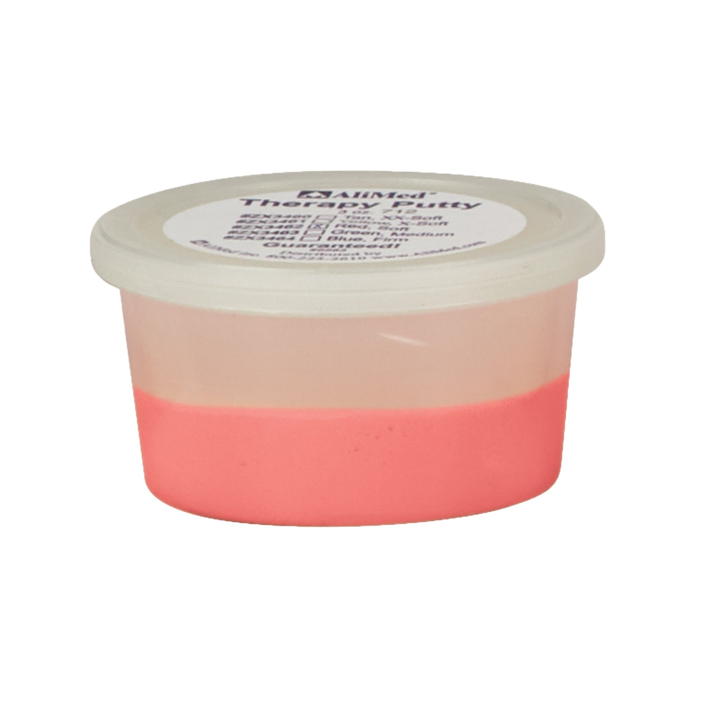 Color-Coded Therapy Putty, Red, Soft, 3 oz.