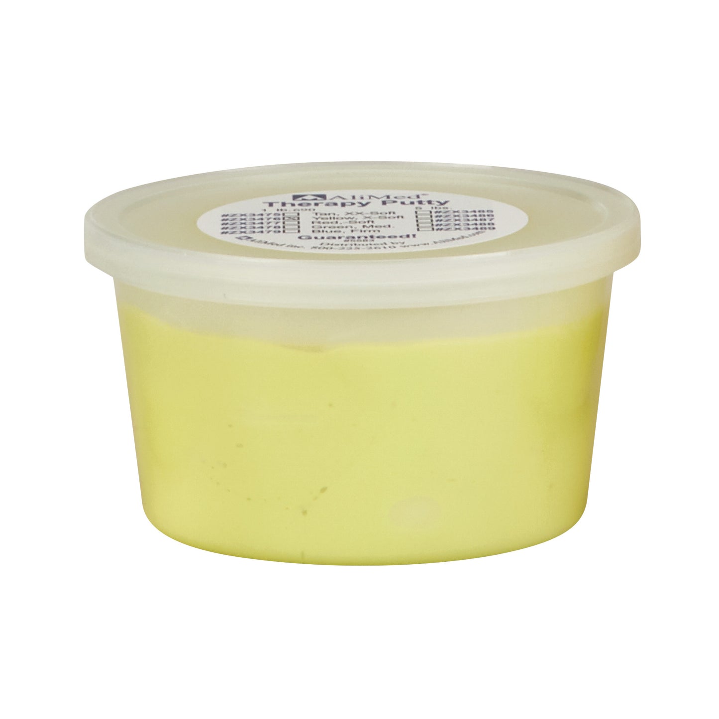 Color-Coded Therapy Putty, Yellow, X-Soft, 1 lb.