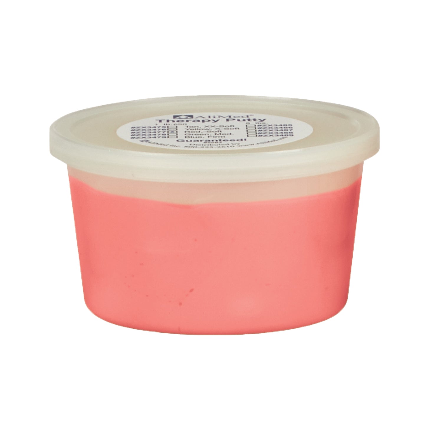 Color-Coded Therapy Putty, Red, Soft, 1 lb.