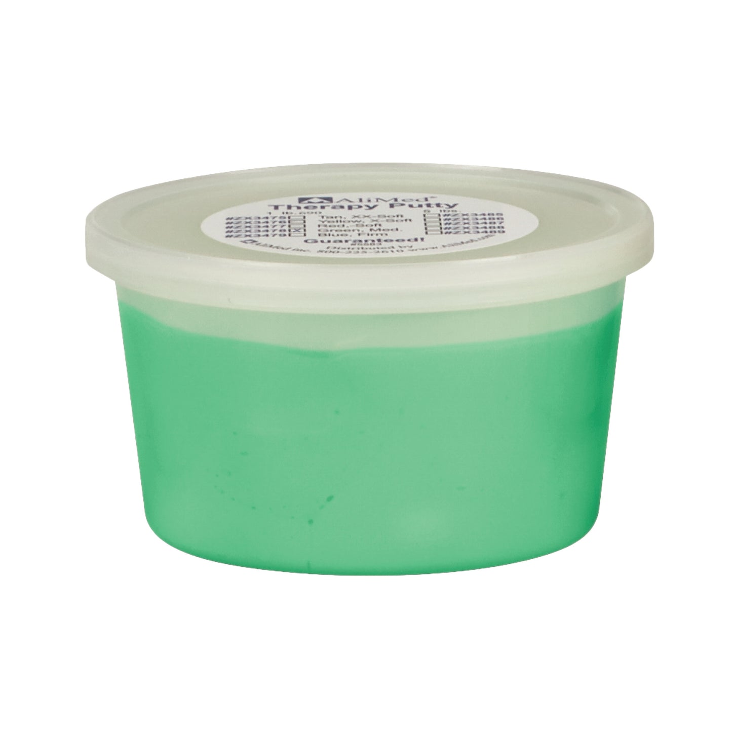 Color-Coded Therapy Putty, Green, Medium, 1 lb.