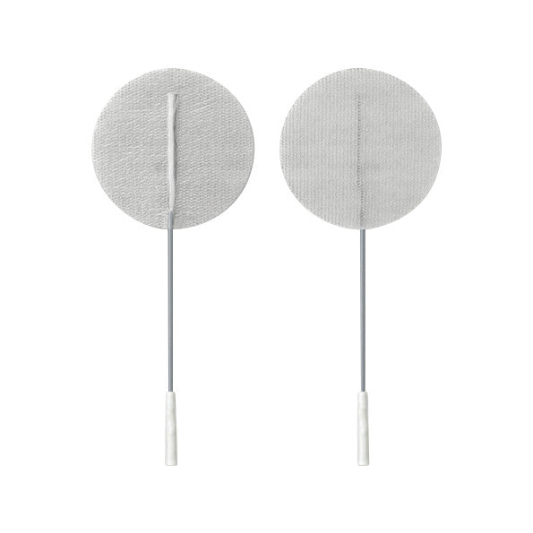 Reusable Neurostimulation Cloth Electrode, 2"W x 2"L Round, 40/Case (4 per sheet, 10 sheets per case)