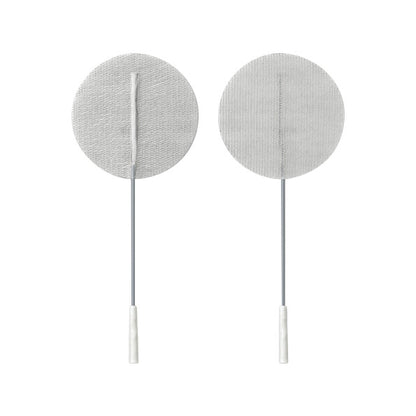Reusable Neurostimulation Cloth Electrode, 2"W x 2"L Round, 40/Case (4 per sheet, 10 sheets per case)