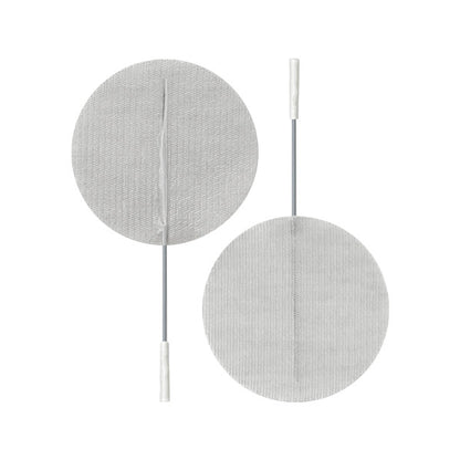 Reusable Neurostimulation Cloth Electrode, 3"W x 3"L Round, 40/Case (4 per sheet, 10 sheets per case)