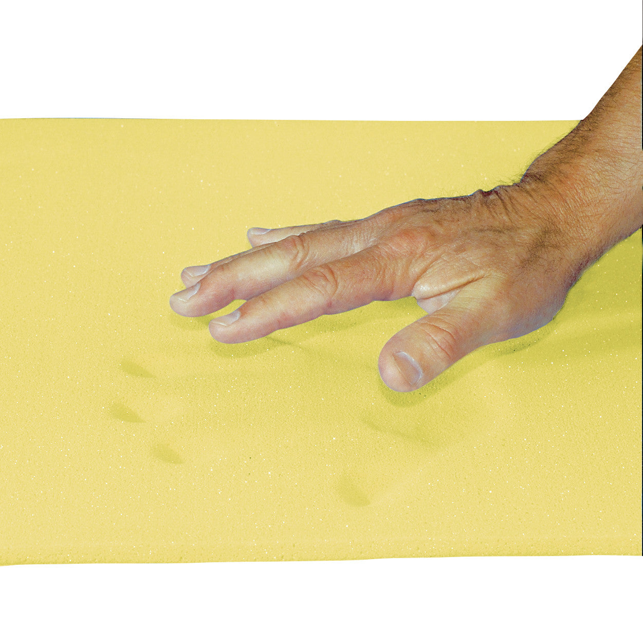 T-Foam, Bed, X-Soft, Yellow, 35"W x 78"L x 2"H, Sheet
