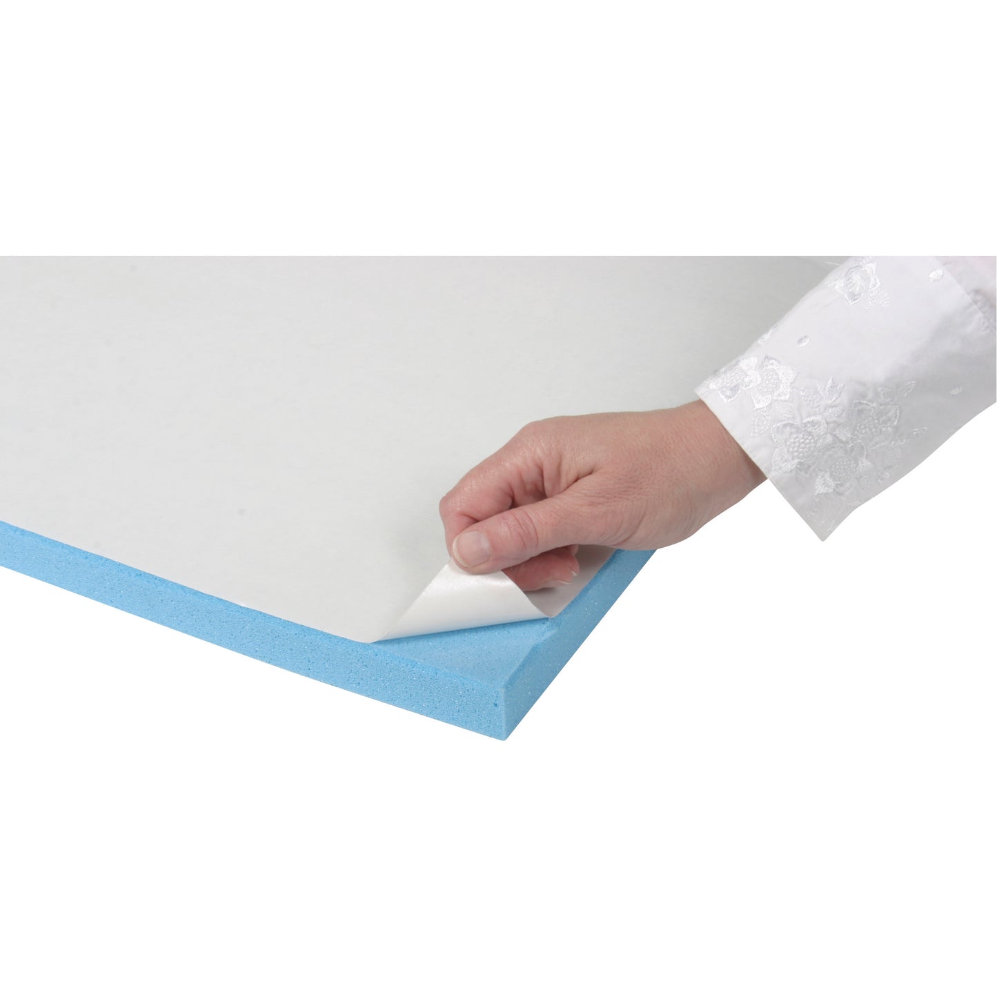 T-Stick, Blue, Medium, 16"W x 18"L x 1"H, Sheet