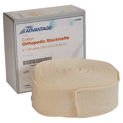 Stockinette, Cotton, 4"W x 25 yds. L, 1 Roll/Box