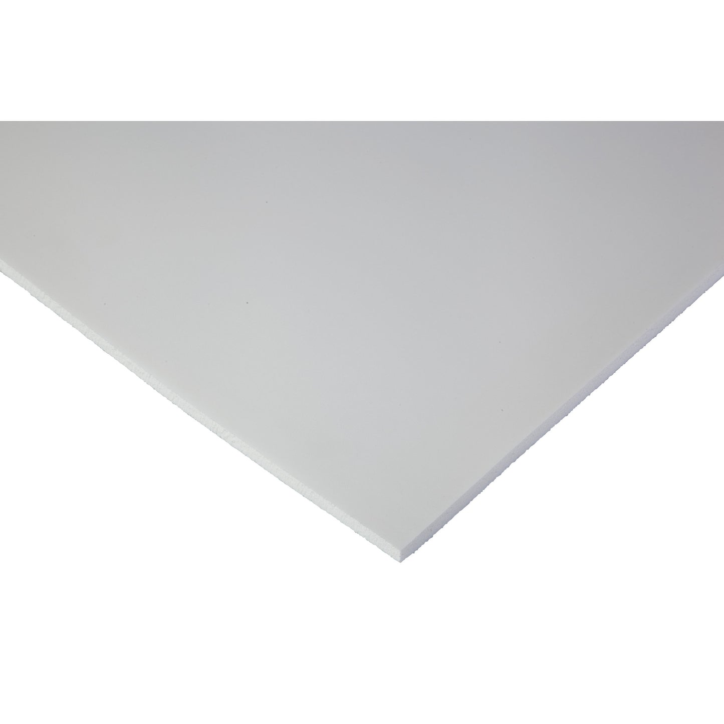 PE-LITE, Firm, 39"W x 39"L x 3/8"H, White, Sheet