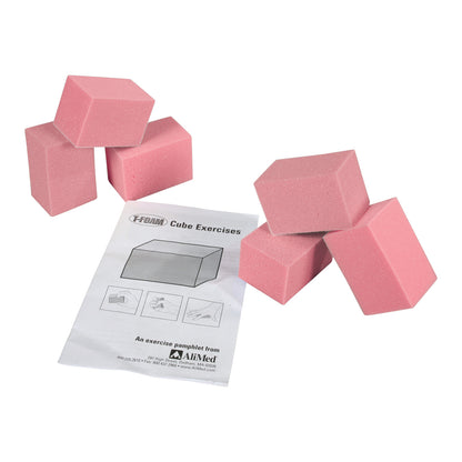 T-Foam Visco Cube, Soft, Pink, 18/Box