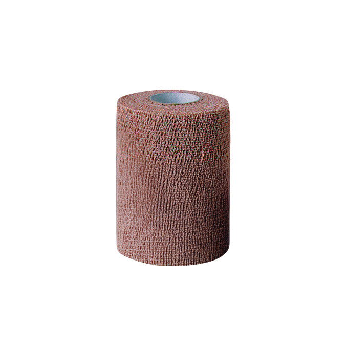 NL Flexible Cohesive Bandage, Tan Pack, 3"W x 5 yds., 24 Roll/Case