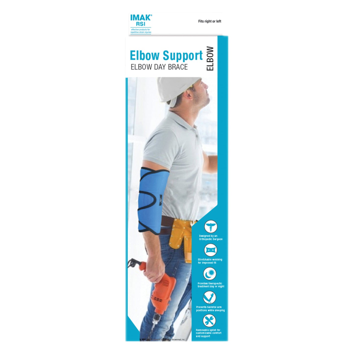 Brownmed™ IMAK® RSI Pil-O-Splint™ Adjustable Elbow Support
