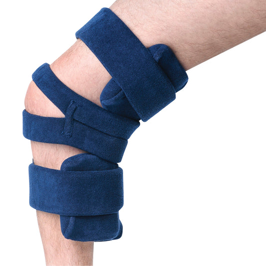Adult Standard Knee Orthosis, Terrycloth Cover, Navy