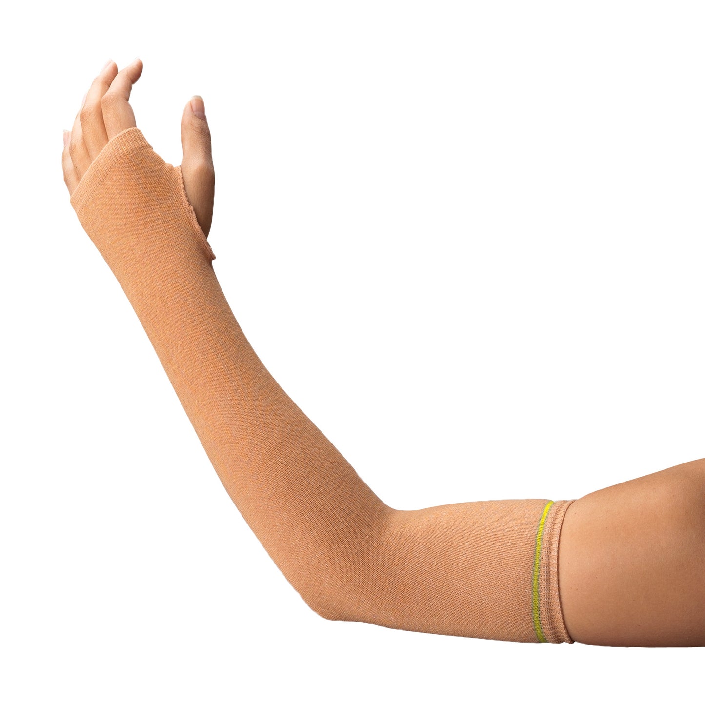 SkinSleeve Arm Protector, Large, Yellow Color Band, 1 Pair/Pack
