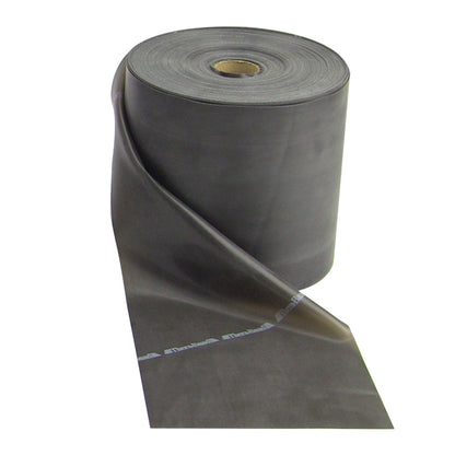 Non-Latex Resistive Exercise Band, Black, Special Heavy,  25-yd. Roll
