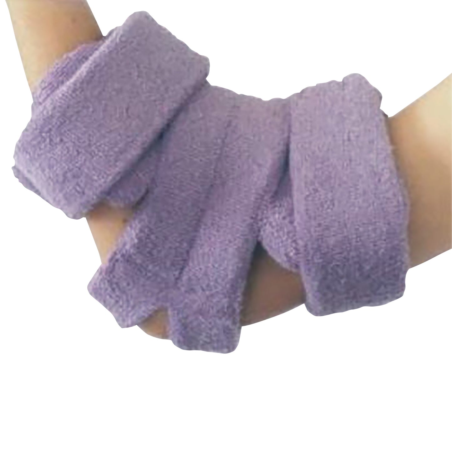 Pediatric Spring-Loaded Goniometer Elbow Orthosis, Terrycloth Cover, Purple, Small
