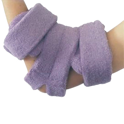 Pediatric Spring-Loaded Goniometer Elbow Orthosis, Terrycloth Cover, Purple, Small