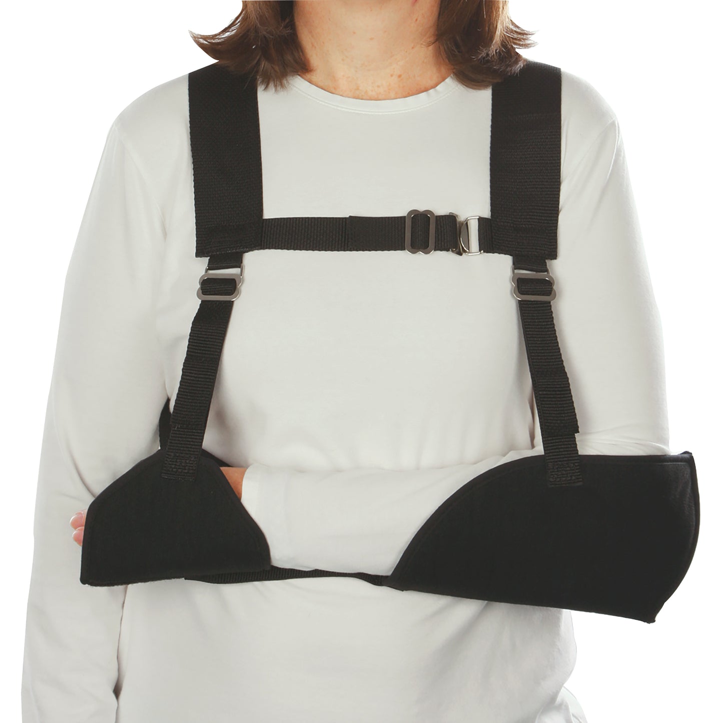 Hemi-Arm Sling, Black, Left