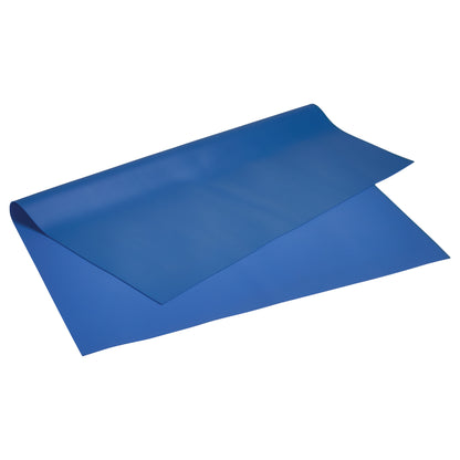 Genuine PPT Orthotic Material, Blue Smooth/Abraded, 27"W x 36"L x 1/16"H, Sheet