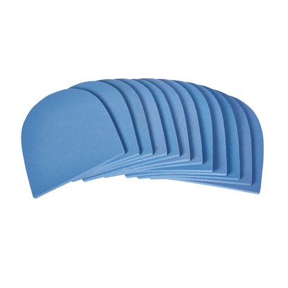 Self-Adhesive Heel Pad, 1/8"H, 12/Pack