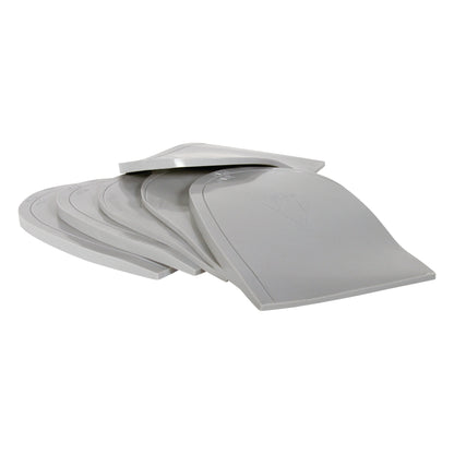 Heel Wedge Pad, 2 Degrees, Large, 3 Pair/Pack
