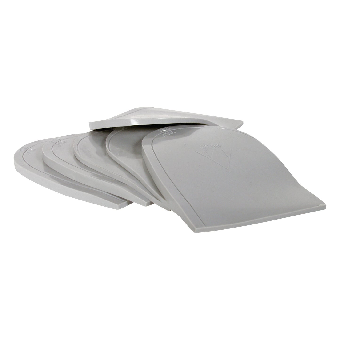 Heel Wedge Pad, 4 Degrees, Large, 3 Pair/Pack