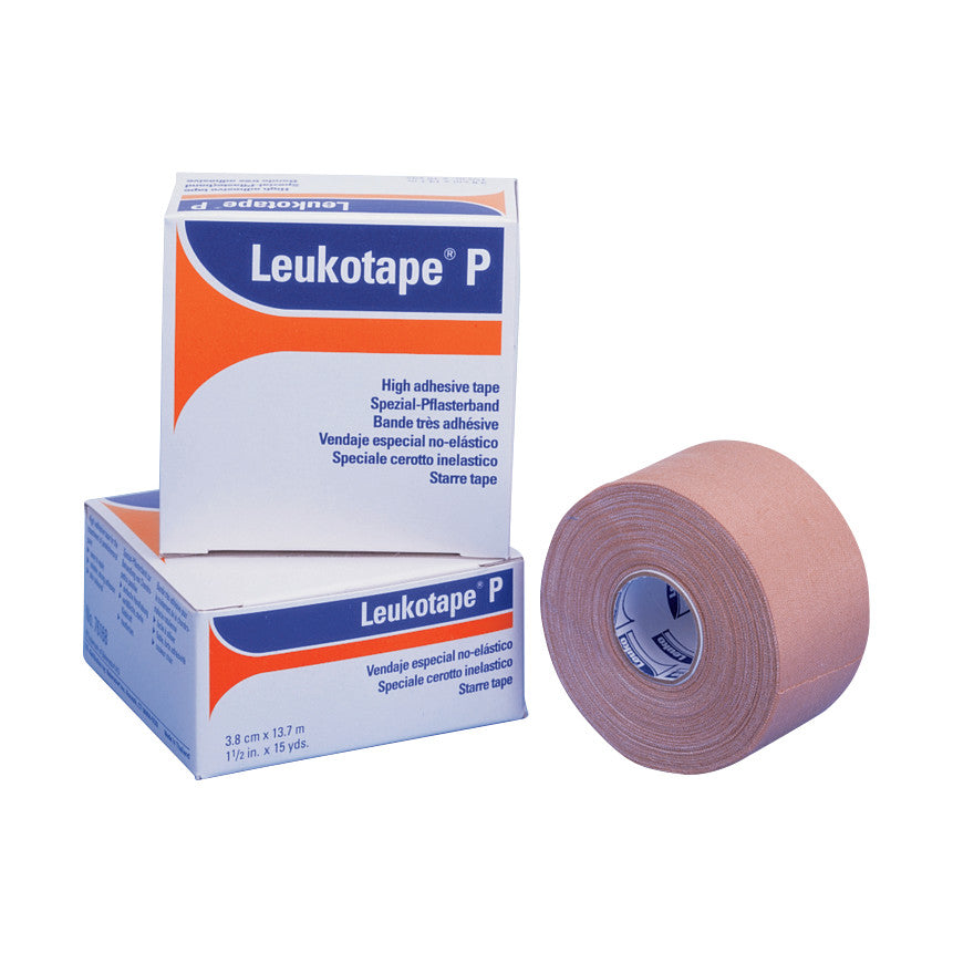 Leukotape P Patellofemoral Tape, 1-1/2"W x 15 yds., 30 Roll/Case
