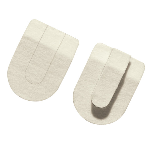 Horseshoe Heel Pad, 3"W x 7/16"H, 3 Pair/Pack