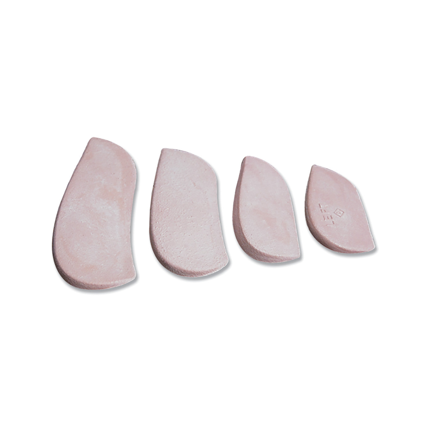 Molded Rubber Heel Wedge, Large, 4-1/2"L, 12 Pair/Pack