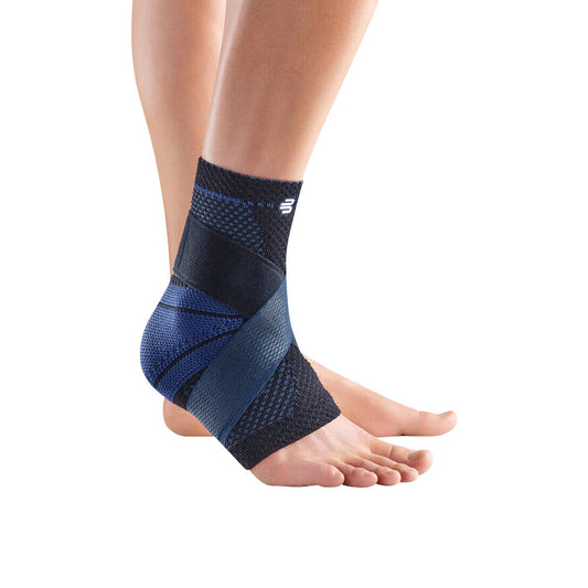 MalleoTrain S Ankle Support, Black, Right, Size 6
